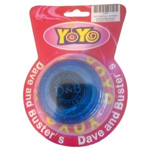 Juguete de recuerdo Dave & Busters Yo-yo premio azul coleccionable - Imagen 1 de 2
