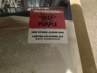 Deep Purple - Whoosh! - White Vinyl - Brand New Sealed - Image 1 of 4
