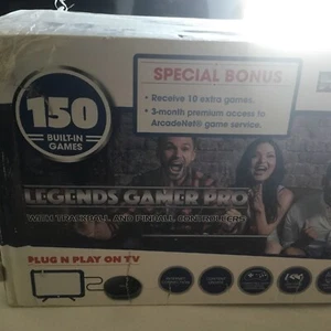 AtGames Legends Gamer Pro SE Tabletop Arcade 150 Built-in Games™  New Unopened - Picture 1 of 11