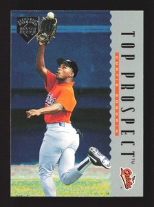 1995 Upper Deck Top Prospect #4 Curtis Goodwin    Baltimore Orioles