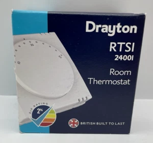 Drayton RTS1 Termostato ambiente standard Stat 230V 24001 nuovo e imballato - Foto 1 di 6