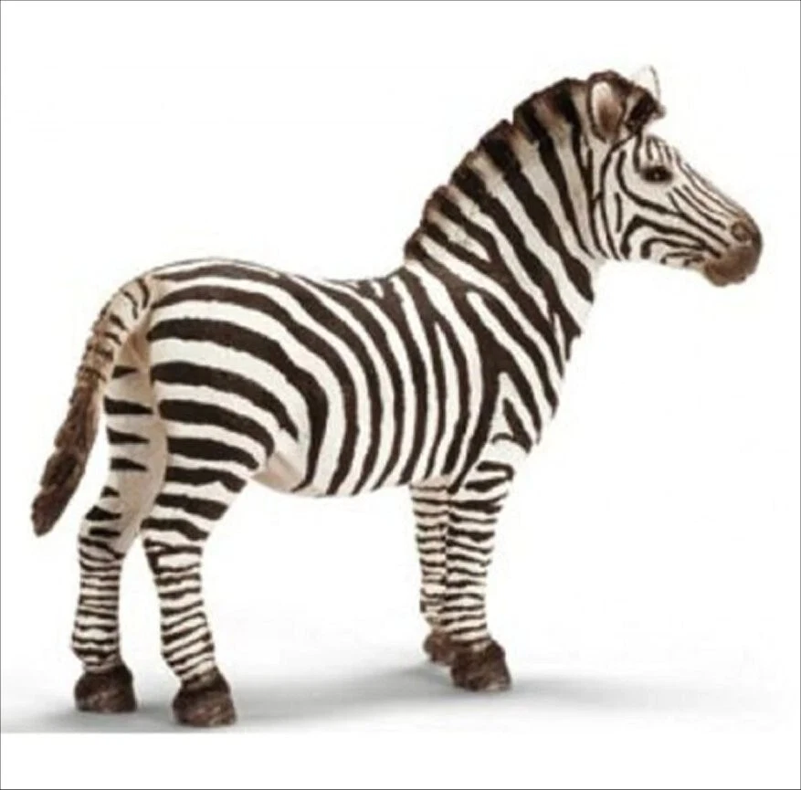 NEW 14391 Schleich Zebra Male RETIRED wild life figure animal replica toy rare - image 1 of 1