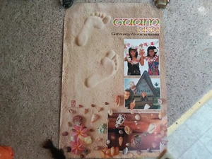 Vintage Poster Guam Gateway 2 Micronesia Island Wall Decor Collect Tropical Deco - Picture 1 of 4