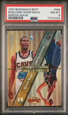 1997 - 98 Bowman's Best Robinson Camby Kemp Duncan 镜像 PSA 8 MS66 — 第 1/2 张图片