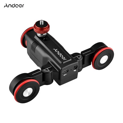   Video Auto Dolly Motorized Slider Dolly Car for Camcorder T8N8 - Image 1 of 4