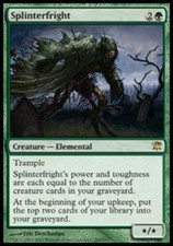 Splinterfright NM/PL Innistrad MTG Magic the Gathering Green English Card