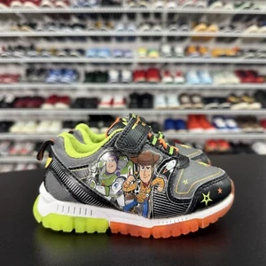 Toy Story Light Up Woody Buzz Lightyear Shoes Sneakers Kids Size 6 - Picture 1 of 8