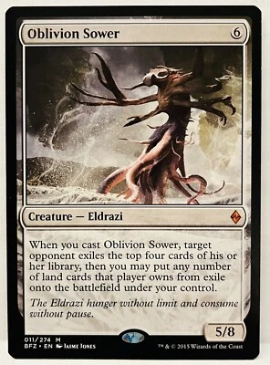 MTG-Oblivion Sower - #11-Battle for Zendikar (BFZ)-Regular-NM - Image 1 of 2