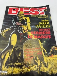 Best december 1993 Jagger Costello Iron Maiden Derriere la masque - Picture 1 of 2