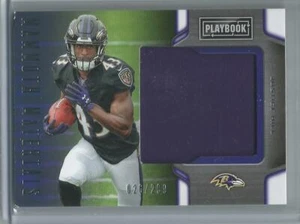 2019 Panini Playbook #MM-27,  Justice Hill  Game Used Card   #026/299 - Picture 1 of 2