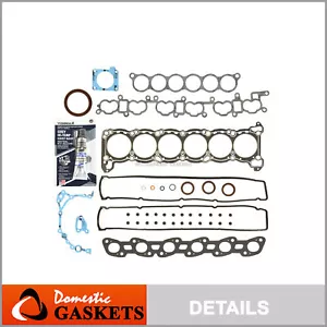 Full Gasket Set Fits JDM Nissan Skyline R32 R33 R34 RB25DE RB25DET 2.5L Turbo - Picture 1 of 8