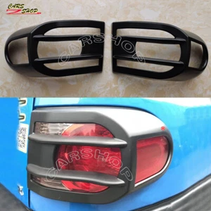 2pcs ABS negro trasera luz trasera luz trasera cubierta cubierta para Toyota FJ Cruiser 2007-2021 - Imagen 1 de 6