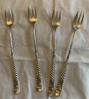 Shiebler & Co. Steling Silver Cocktail Forks (4)