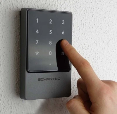 SCHARTEC Botón de código compatible Hörmann cerradura de código reemplaza teclado de código FCT 10 puerta de garaje