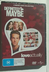 Definitely, Maybe / Love Actually (2008) Region 4 DVD - Brand New & Sealed - Picture 1 of 5