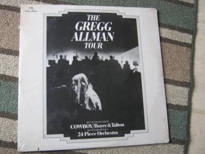"THE GREGG ALLMAN TOUR" 1974 NEW/SEALED ORGNL VINTAGE US LIVE CAPRICORN 2-LP SET - Image 1 of 3
