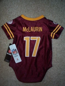 (2025-2026) Commanders TERRY McLAURIN nfl INFANT BABY NEWBORN Jersey 12 Months - Picture 1 of 3