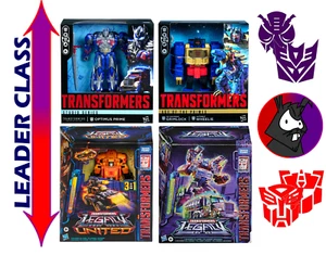 Transformers Leader Class Collection - United - Pick and Choose - Hasbro Toys - Picture 1 of 44