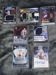 ¡Lote numerado de 7 tarjetas RPA 2021 certificado Davis Mills Mike White! Insane Value - Imagen 1 de 3