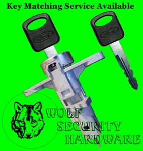 Ford Mustang 2005-2014 Trunk Rear Key Lock Cylinder Tumbler 2 Keys - Picture 1 of 2