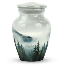 Misty Mountain Forest Keepsakes For Ashes Of Loved Ones Cremation Urns 3 inch
