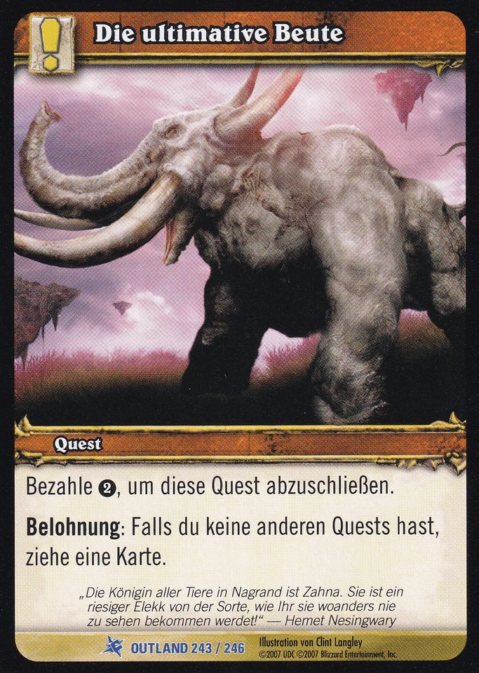 World of Warcraft TCG Outland 243 Die Ultimative Beute Rare NM - Bild 1 von 1