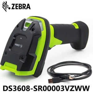 Zebra DS3608-SR00003VZWW Standard Range Handheld 2D Barcode Scanner W/ USB Cable - Picture 1 of 11