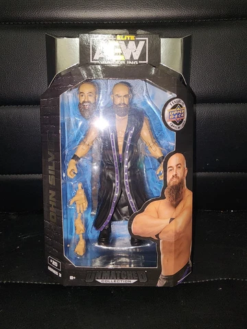 John Silver AEW Unmatched Collection Series 3 #20 Wrestling Action Figure New Cover