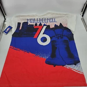 Philadelphia 76ers Nike NBA All Over Print Men’s Size Large City Edition City - Picture 1 of 7