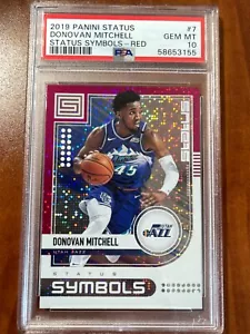 2019-20 Panini Status Donovan Mitchell PSA 10 - Bild 1 von 1