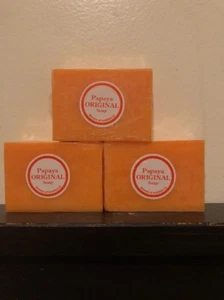 3 x ORIGINAL PAPAYA Kojic AUFHELLENDE SÄURE SEIFE. USA VERKÄUFER - Bild 1 von 3