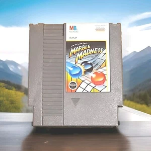 Marble Madness (Nintendo NES, 1985) Tested Works Great  - Picture 1 of 4