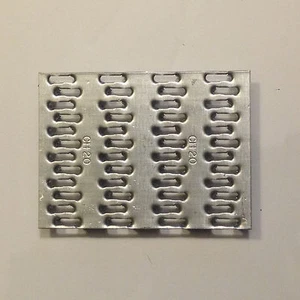 200 Stck. 3" x 4" Fachwerkplatte - Ausbesserungsplatte - Strukturplatten Zink Nagel Zahn - Bild 1 von 4