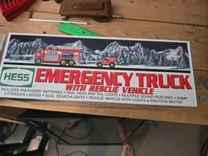 Hess 2005 Toy Emergency Truck With Rescue Vehicle - New In Box - Picture 1 of 1