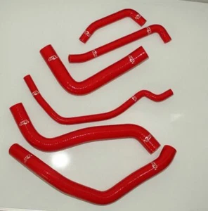 Red Radiator Silicone Hose For Suzuki 2006-2009 GSX-R GSXR 600 / 750 K6 - Imagen 1 de 11