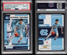 2019 Contenders Draft Picks School Colors Cameron Johnson #18 PSA 10 Rookie RC