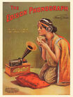 Early Edison Phonographs Advertising Poster