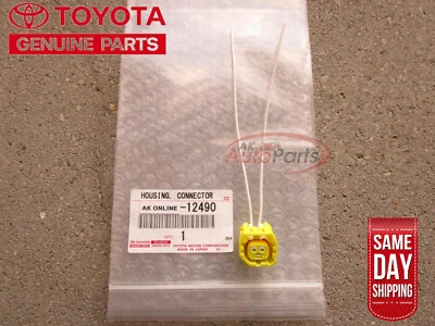 09 - 16 TOYOTA VENZA 2 PIN FRONT CRASH SENSOR PIGTAIL CONNECTOR OEM NEW - Image 1 of 4