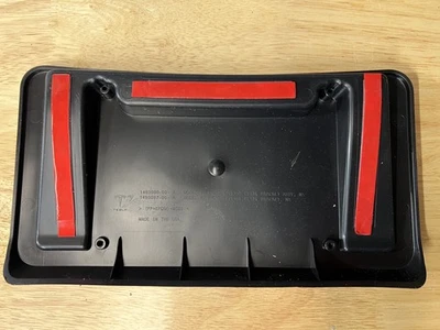 2019-2024 Tesla Model Y Front Bumper License Plate Tag Cover Mount Bracket - Image 1 of 4