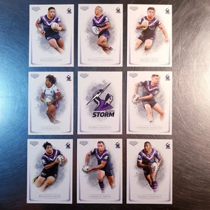 2019 NRL Elite Base Team Set (9 Cards) Melbourne Storm - Picture 1 of 3