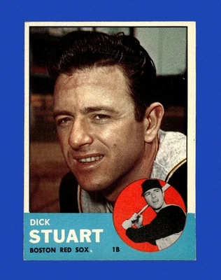 1963 Topps Set-Break #285 Dick Stuart EX-EXMINT *GMCARDS* - Image 1 of 2