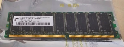 MICRON MT18VDDT6472AG-26AC4 Memory PC2100U - Image 1 of 2