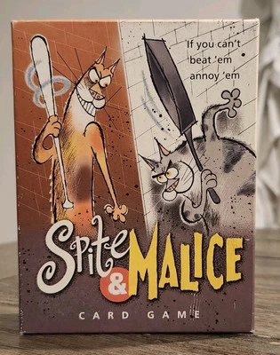 Spite & Malice Card Game Parker Brothers / Hasbro 2002 - 100% Complete With Box - Image 1 of 4