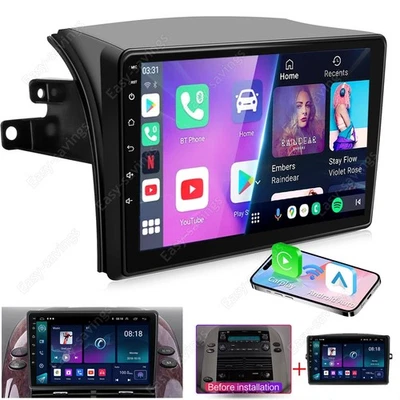 Rádio de carro estéreo GPS navegação BT WIFI para Toyota Sienna 2004-2010 Android 15 Carplay - Imagem 1 de 4