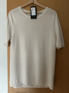 Iris von Arnim, Pullover; Kurzarm; Kaschmir/Seide, Creme/weiss; L; FEHLER - Bild 1 von 14