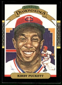 1987 Donruss Diamond Kings Kirby Puckett #19 Twins C - Picture 1 of 2