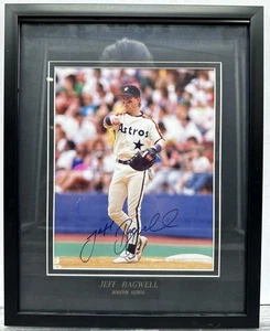 Jeff Bagwell signed Autogramm Houston Astros 8x10 gerahmtes Foto, kein COA {D} - Bild 1 von 22