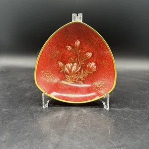 Lindner Kuep Bavaria, Porzellan Schale Blumen Muster Goldrand -D.4 - Bild 1 von 9