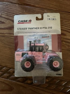 Case/IH Steiger Panther 3 PTA-310 Pink Tractor Duals All Around 1/64 by Ertl - Image 1 of 3