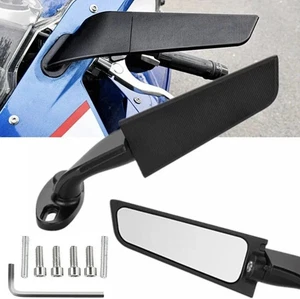 Adjustable Side Mirrors Rearview Wind Wing Mirror For Suzuki GSXR 600 750 1000🔥 - Picture 1 of 12